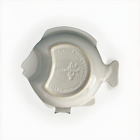 Pfaltzgraff Heritage Stoneware Fish Seafood Bake'n Server Vintage USA Vintage - Picture 3 of 9